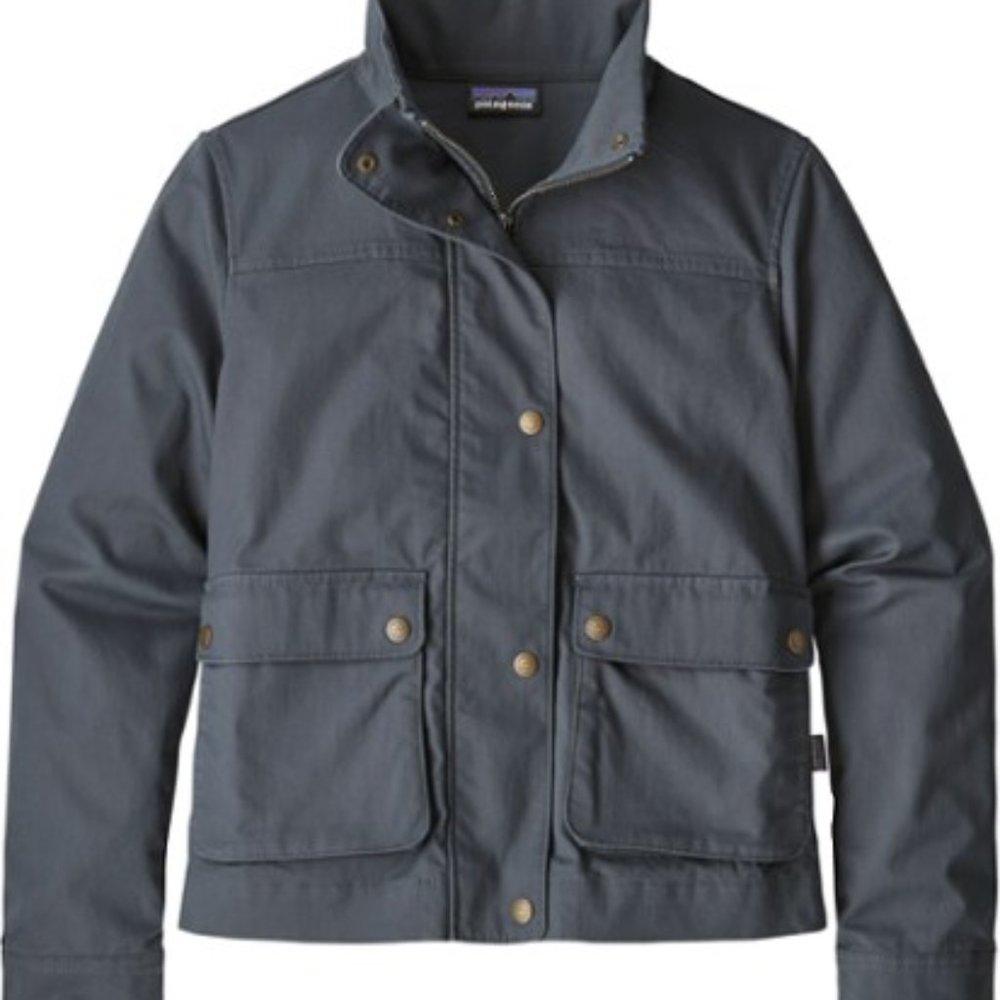 Patagonia Prairie Dusk Jacket; Navy (Smolder Blue)